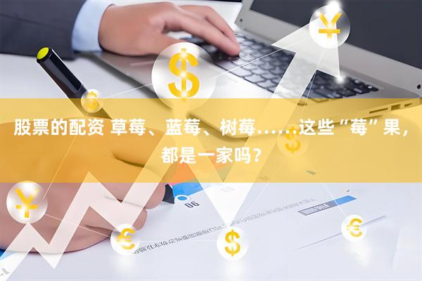 股票的配资 草莓、蓝莓、树莓……这些“莓”果，都是一家吗？